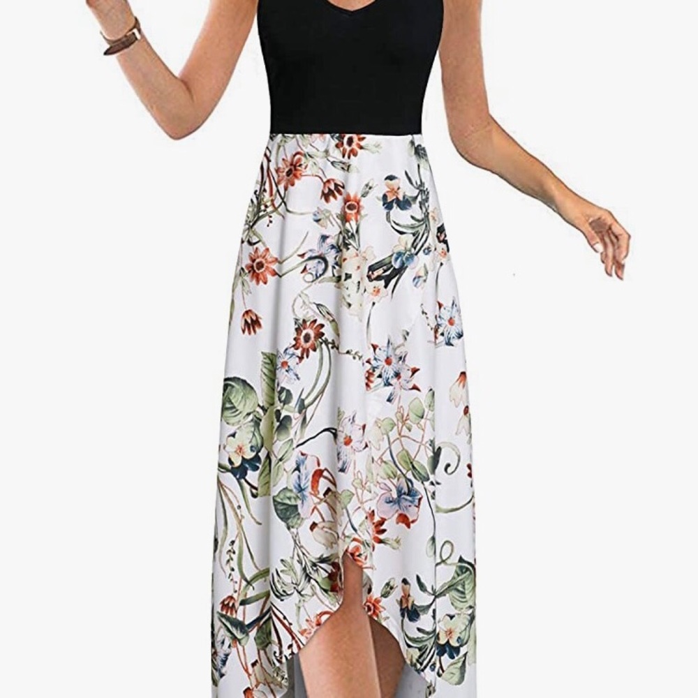 Beautiful floral dress size M